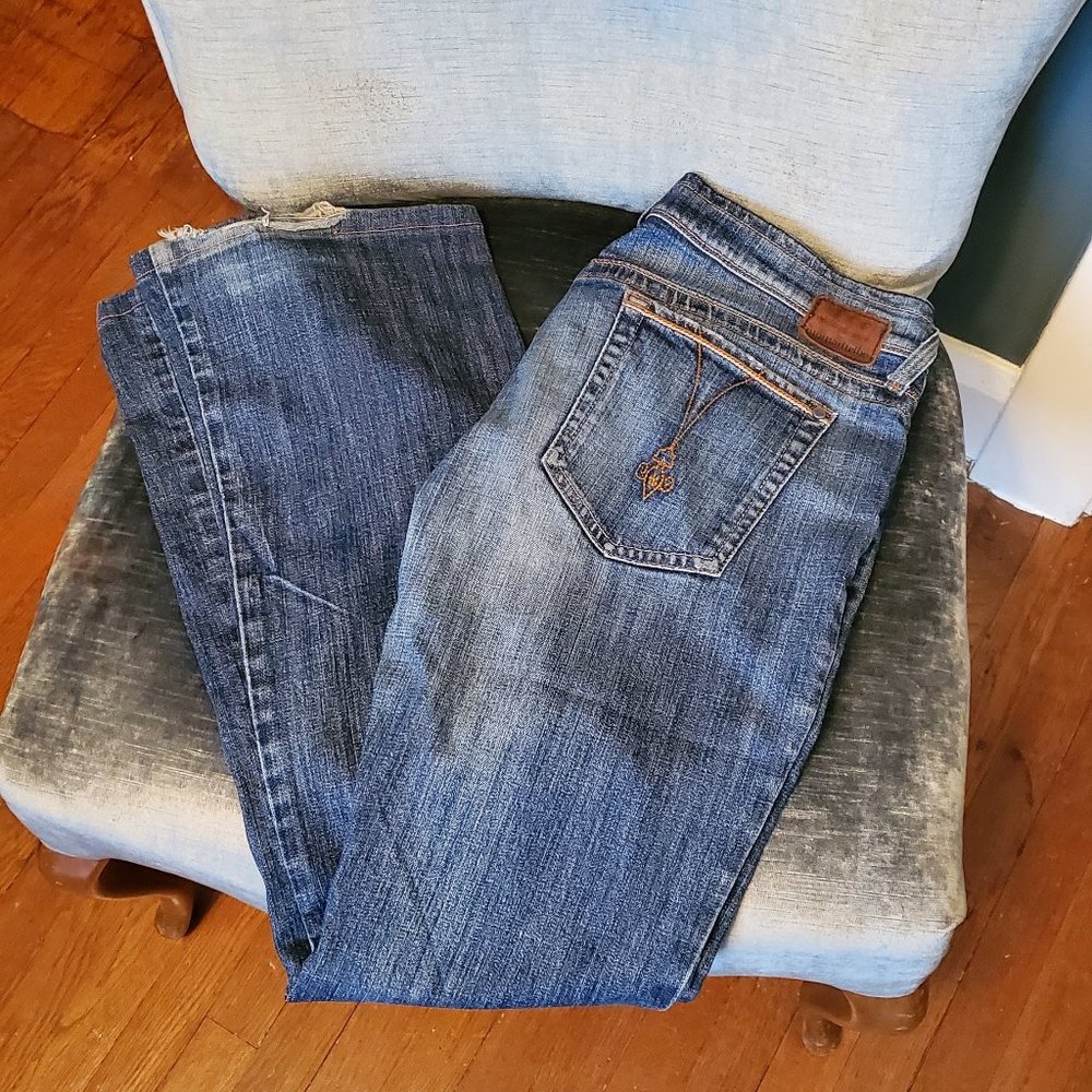 Nomad Tribe low rise boot cut jeans - size 27